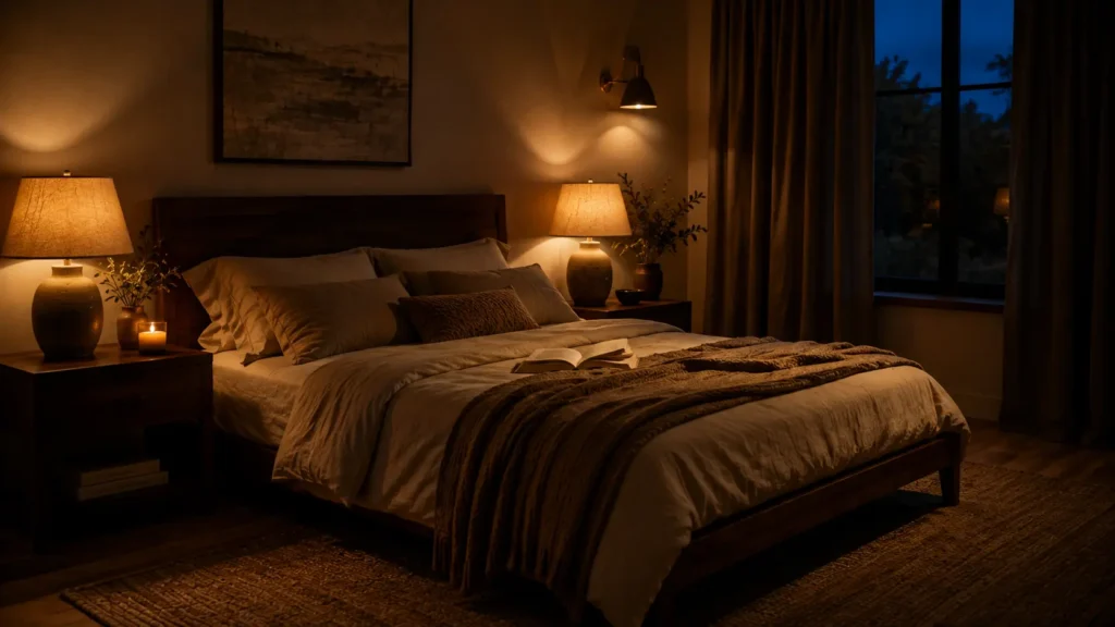 Warm Aesthetic Cozy Bedroom