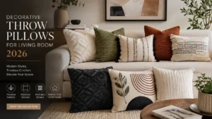 Best Decorative Throw Pillows for Living Room 2026
