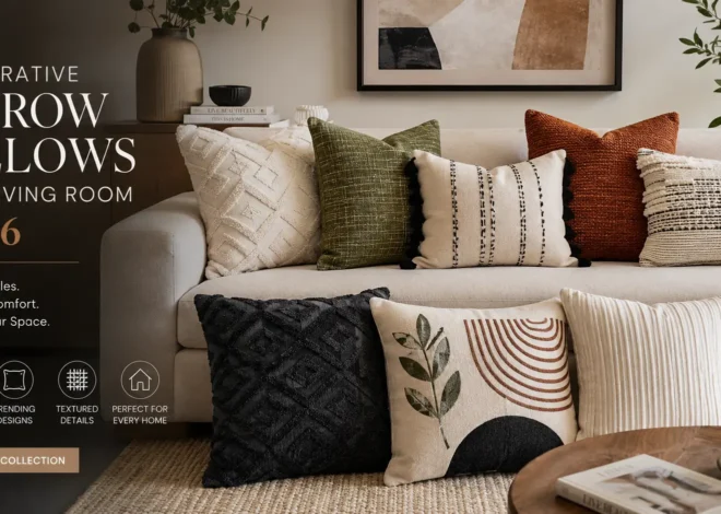 Best Decorative Throw Pillows for Living Room 2026