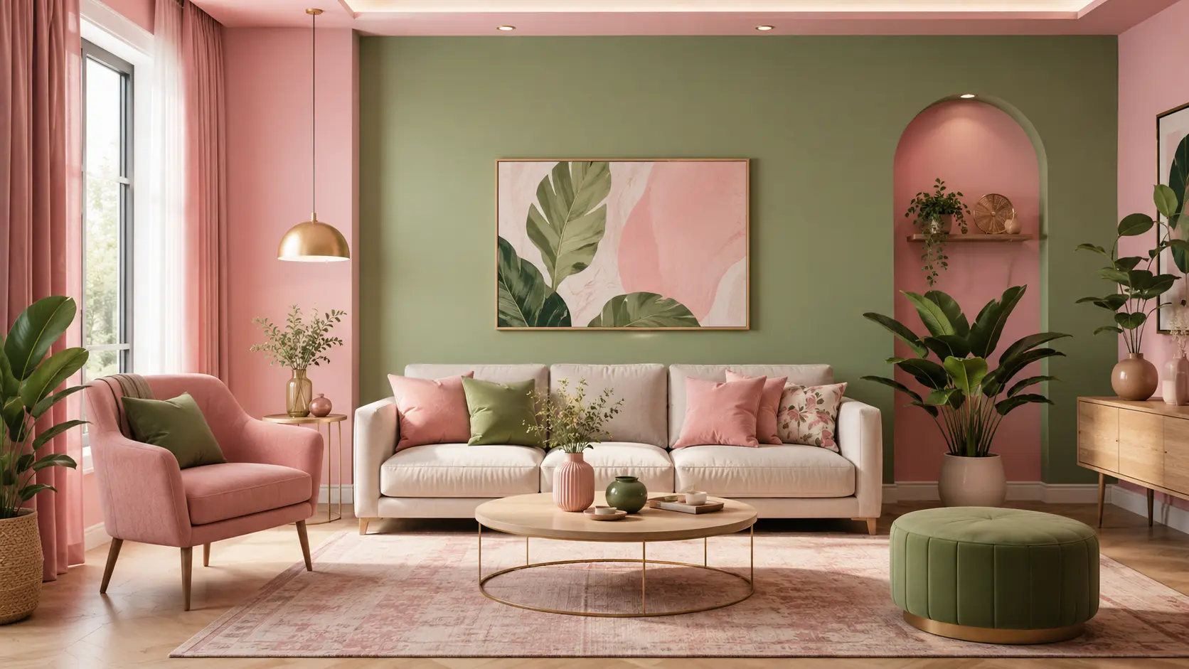Pink Green Living Room Paint Makeover The Only 2026 Style Guide