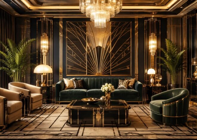 Art Deco Living Room: Ideas, Furniture & Design Tips 2026