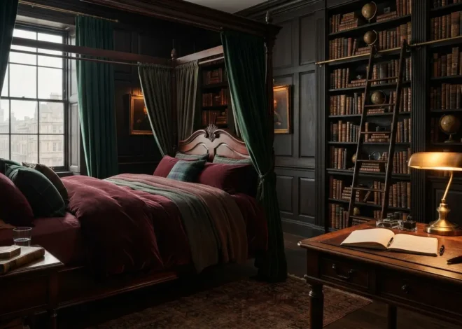 Dark Academia Bedroom Aesthetic