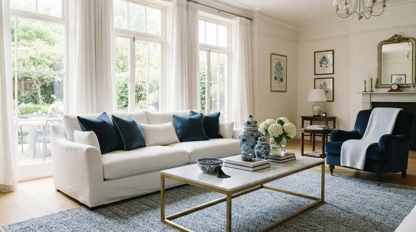 Blue and White Home Accessories: 25+Timeless Decor Ideas
