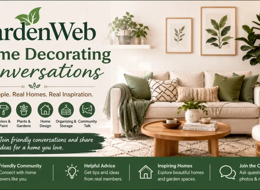 Gardenweb Home Decorating Conversations: Still Active in 2026