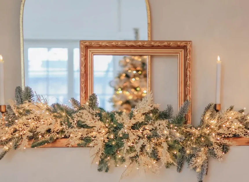 Christmas Mantel Decor Ideas: 18 Looks and a 7-Step Plan