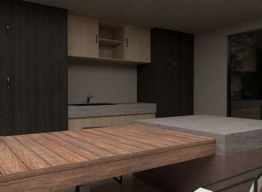Dark Japandi Kitchen Ideas: Cabinets, Counters & Lighting