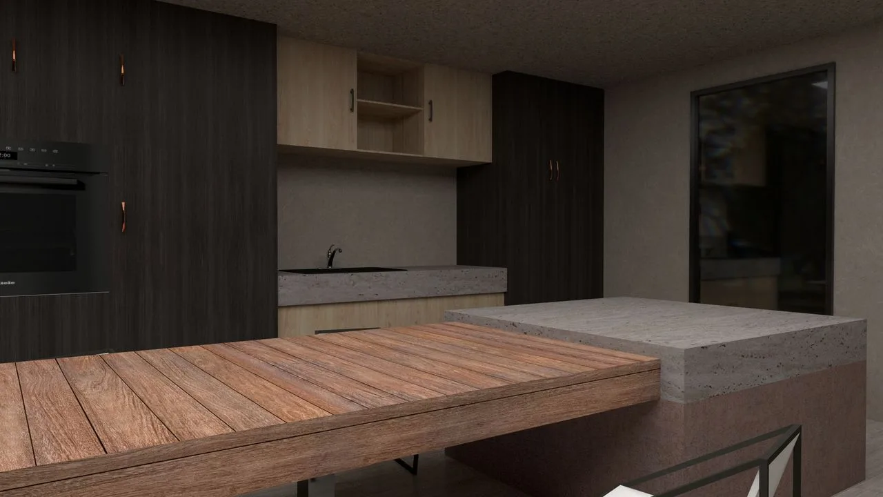 Dark Japandi Kitchen Ideas: Cabinets, Counters & Lighting